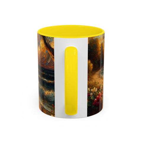 Sunset Beach Coffee Mug, Beach Lover Gift, Ocean Sunset Travel Mug, Sunrise Coffee Cup, Relaxing Morning Beverage