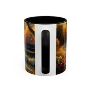 Sunset Beach Coffee Mug, Beach Lover Gift, Ocean Sunset Travel Mug, Sunrise Coffee Cup, Relaxing Morning Beverage