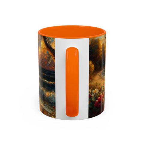 Sunset Beach Coffee Mug, Beach Lover Gift, Ocean Sunset Travel Mug, Sunrise Coffee Cup, Relaxing Morning Beverage