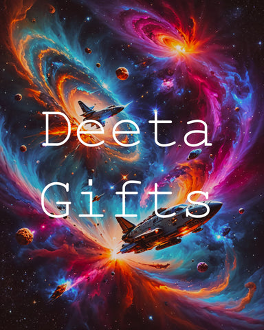 Digital Spaceship Artwork